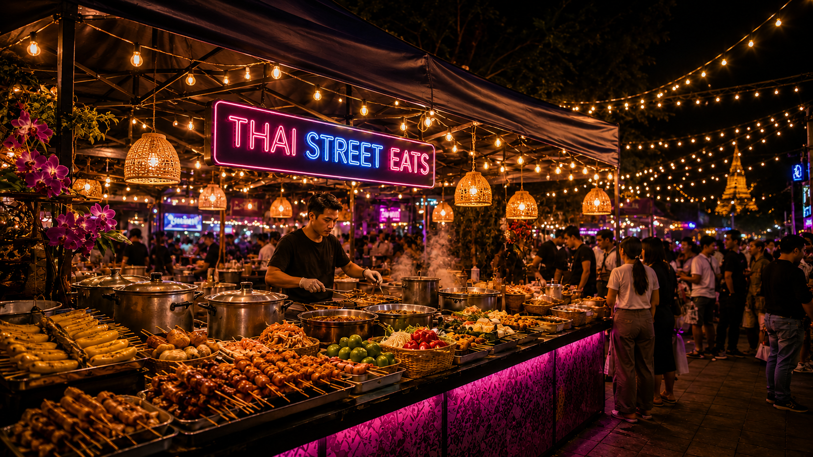 Thai street market